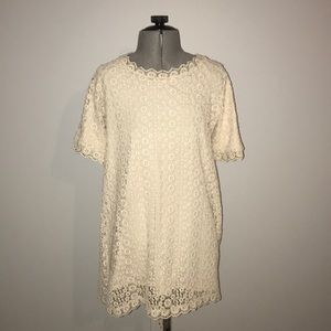 Zara Kids 11-12 years white ivory lace dress